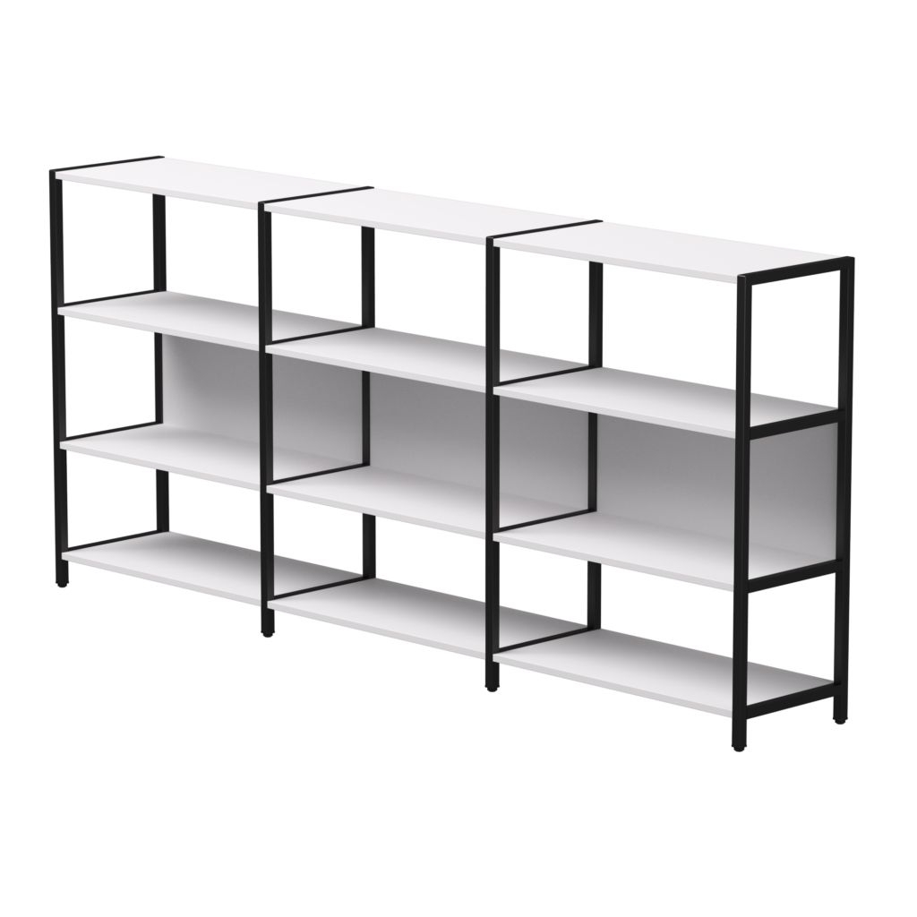 Набор стеллажных систем Everprof EVO №3 Белый Черный
