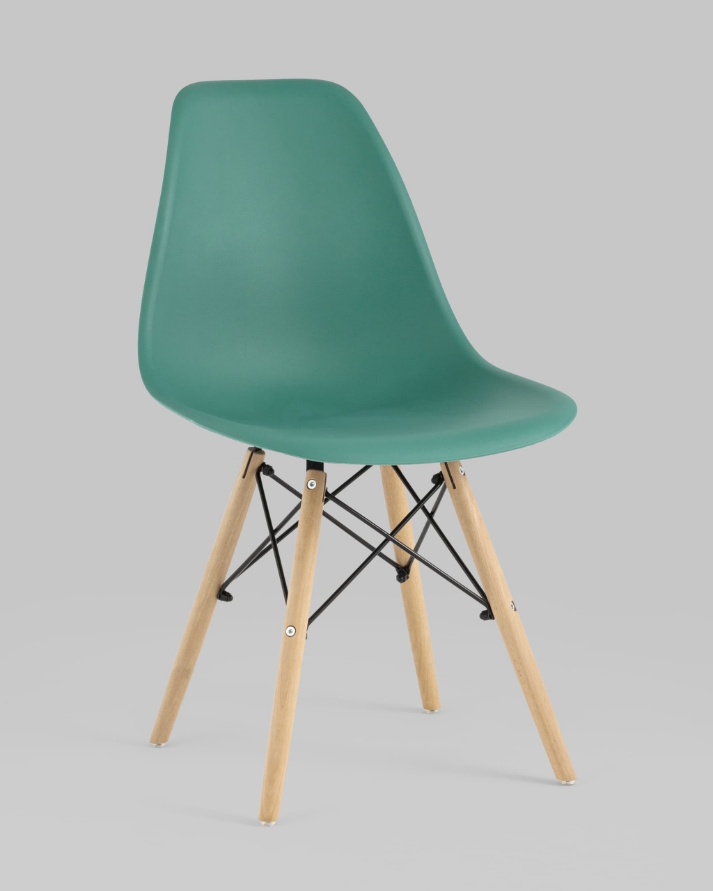 Стул Еамес Стйле ДСВ серо-зеленый 4 шт. комплект (разборный каркас) / Eames Style DSW