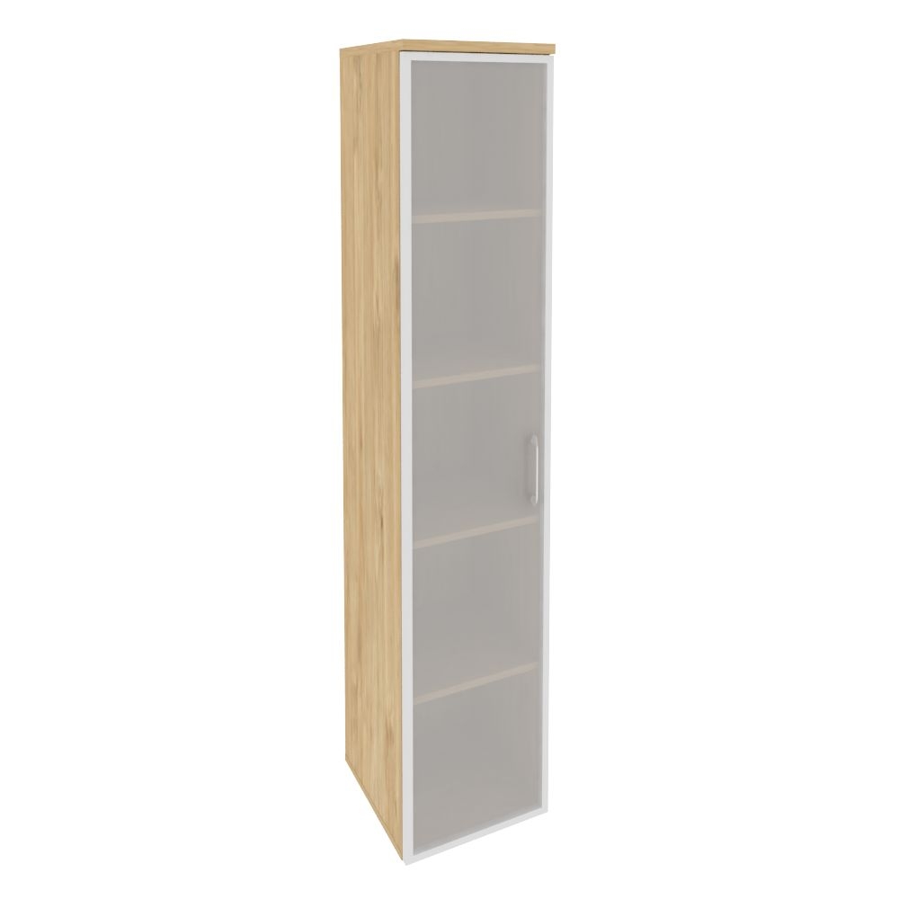 Шкаф высокий узкий левый ONIX O.SU-1.10R(L) Тиквуд Светлый