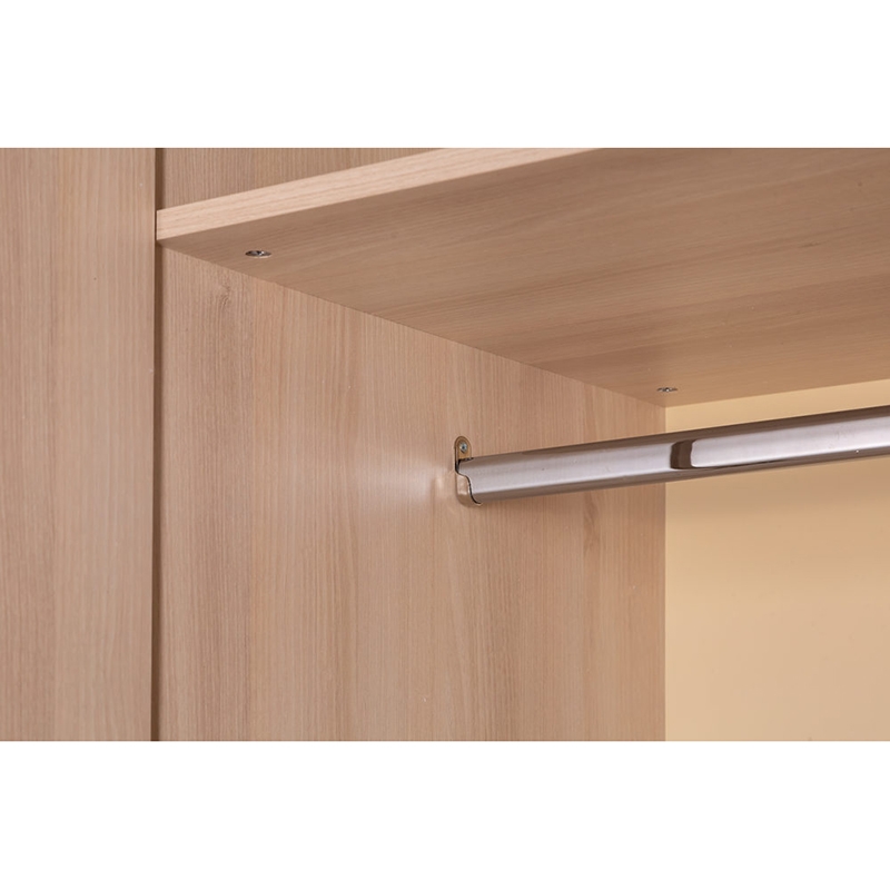 Шкаф двухстворчатый Сканди (ДС) Жемчужно-белый