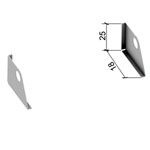 Комплект креплений для навесной полки Вектор ВС.Ф Серый