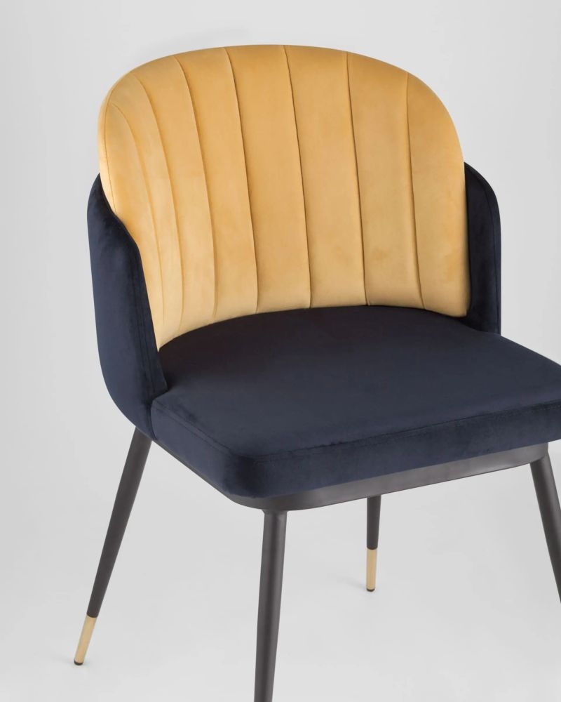 Стул мягкий Пенелопа синий 2 шт