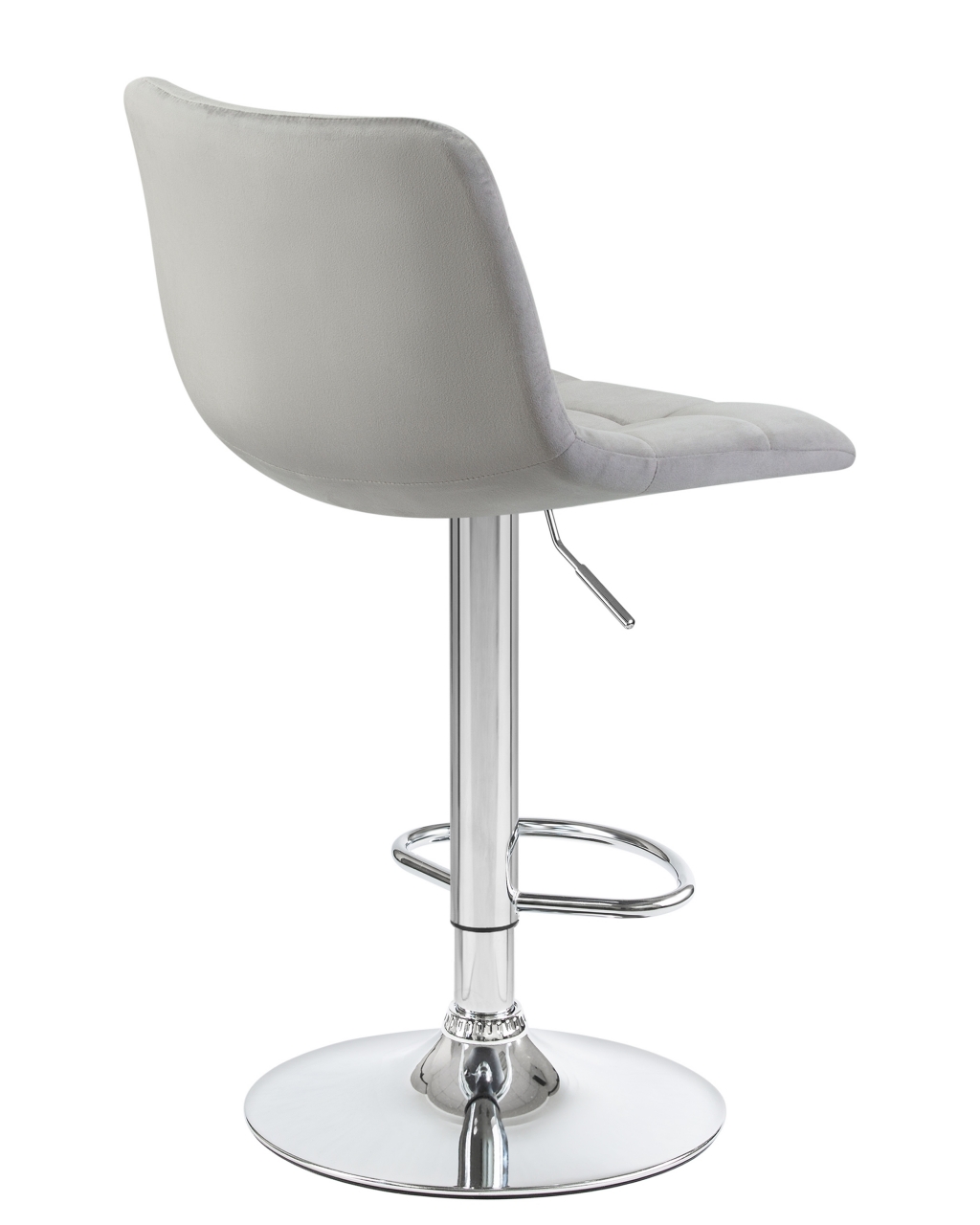 Стул барный DOBRIN TAILOR Серый велюр MJ9-75