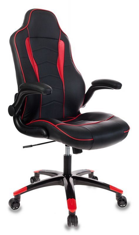 Геймерское кресло Бюрократ VIKING-2/BL+RED