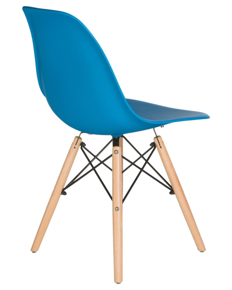 Стул обеденный DOBRIN DSW Голубой BE-02