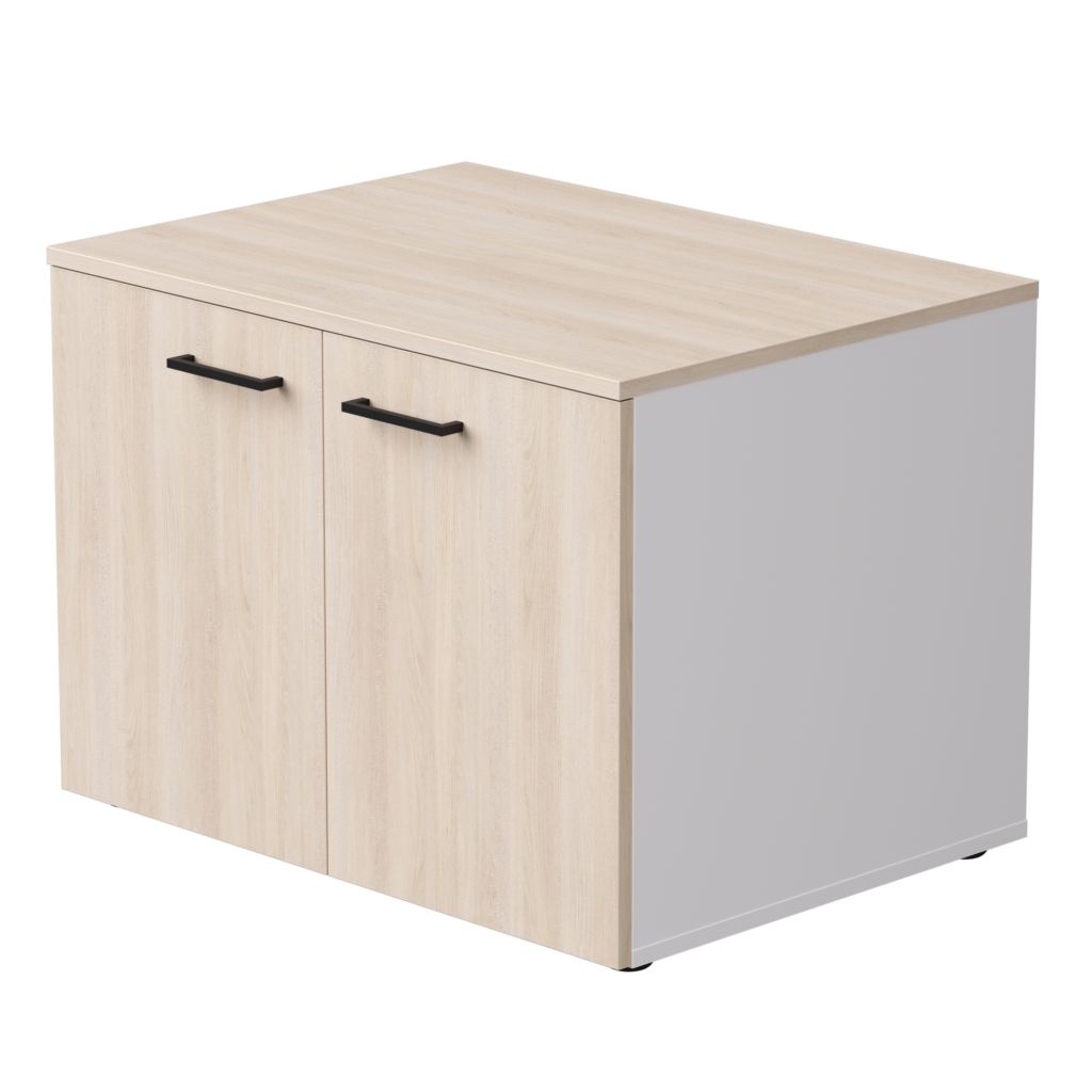 Тумба для оргтехники Everprof EVO 254Т003 Дуб Соната Белый