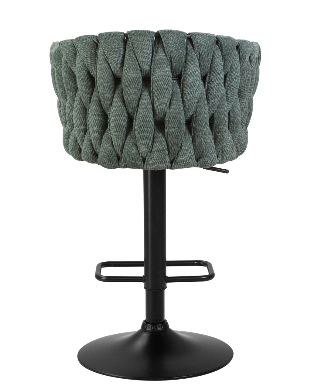 Стул барный DOBRIN LEON Зеленая ткань LAR 275-23