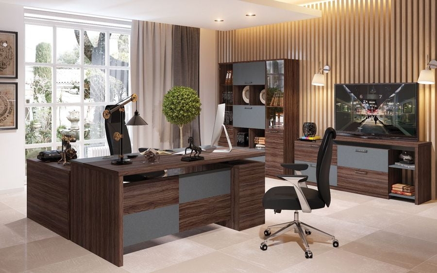 Кабинет руководителя FORT №3 Дезира тёмная/Антрацит