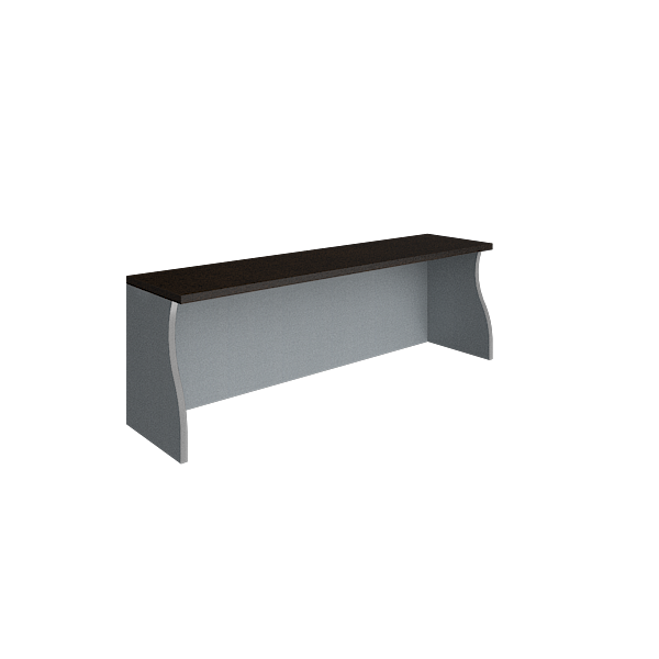 Надставка на стол Riva А.НС-2 Венге/Металлик