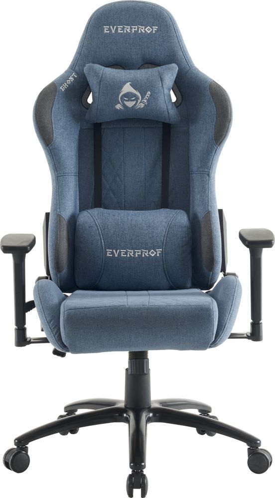 Кресло геймерское Еверпроф Гхост Ткань Синий / Everprof Ghost