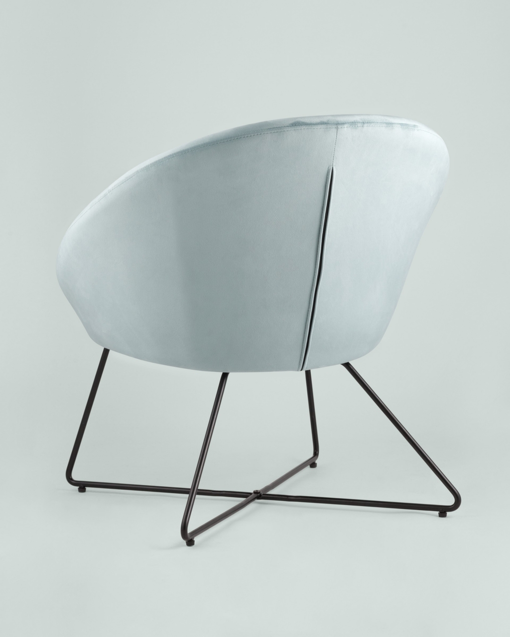 Кресло Колумбия Пыльно-голубое