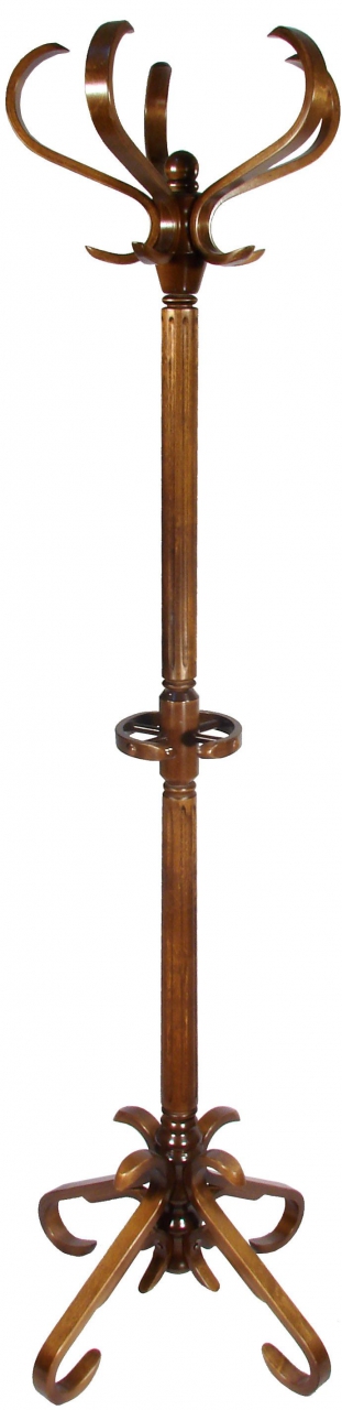 Вешалка напольная В 10Н Тёмно-коричневый