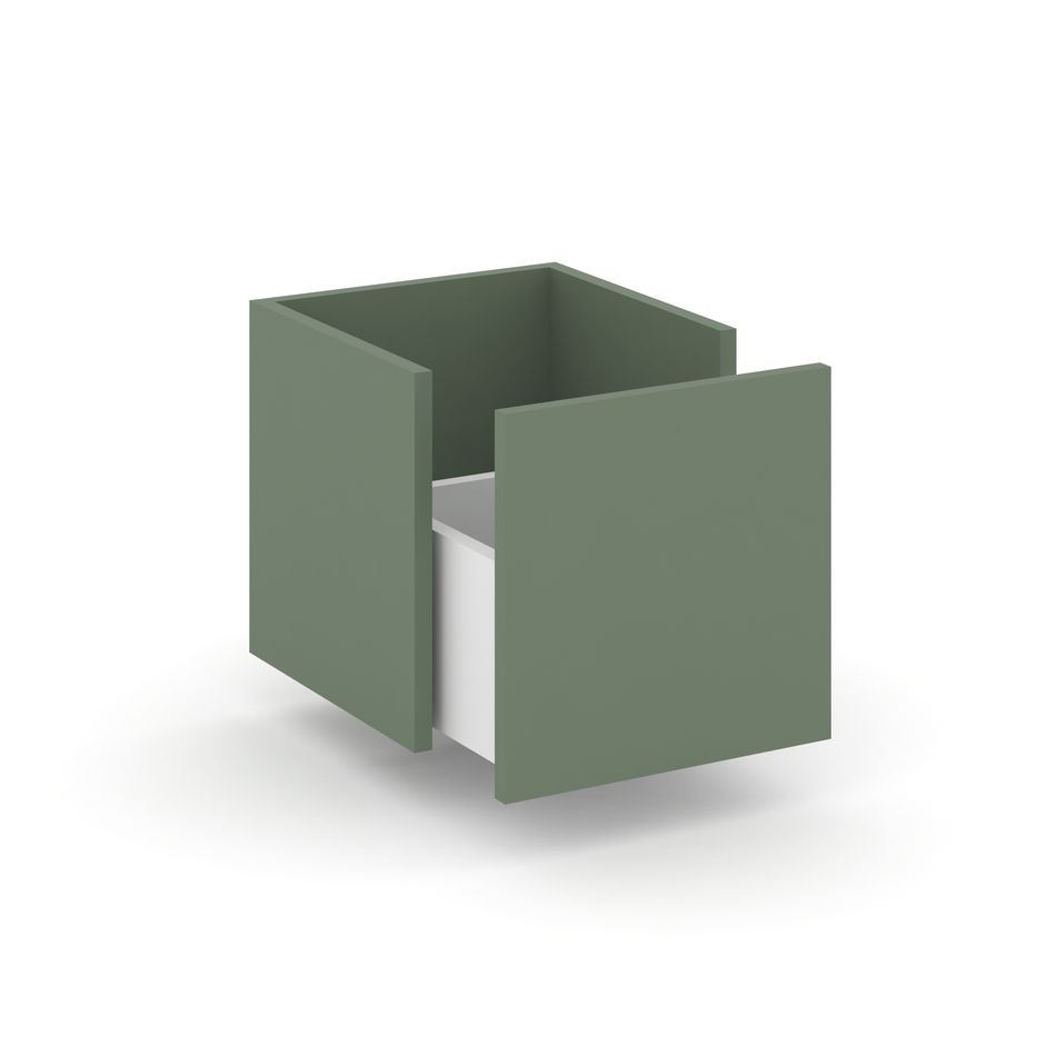 Вставка в надставку - один ящик+ЗС CONCEPT CN.NP-001 Кобо Белый бриллиант