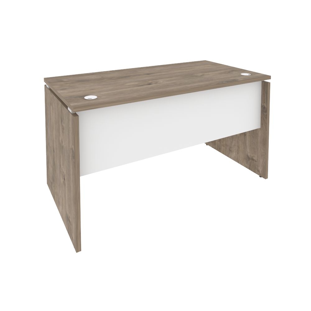 Стол письменный ONIX O.SP-3.7 Тиквуд Темный/Белый