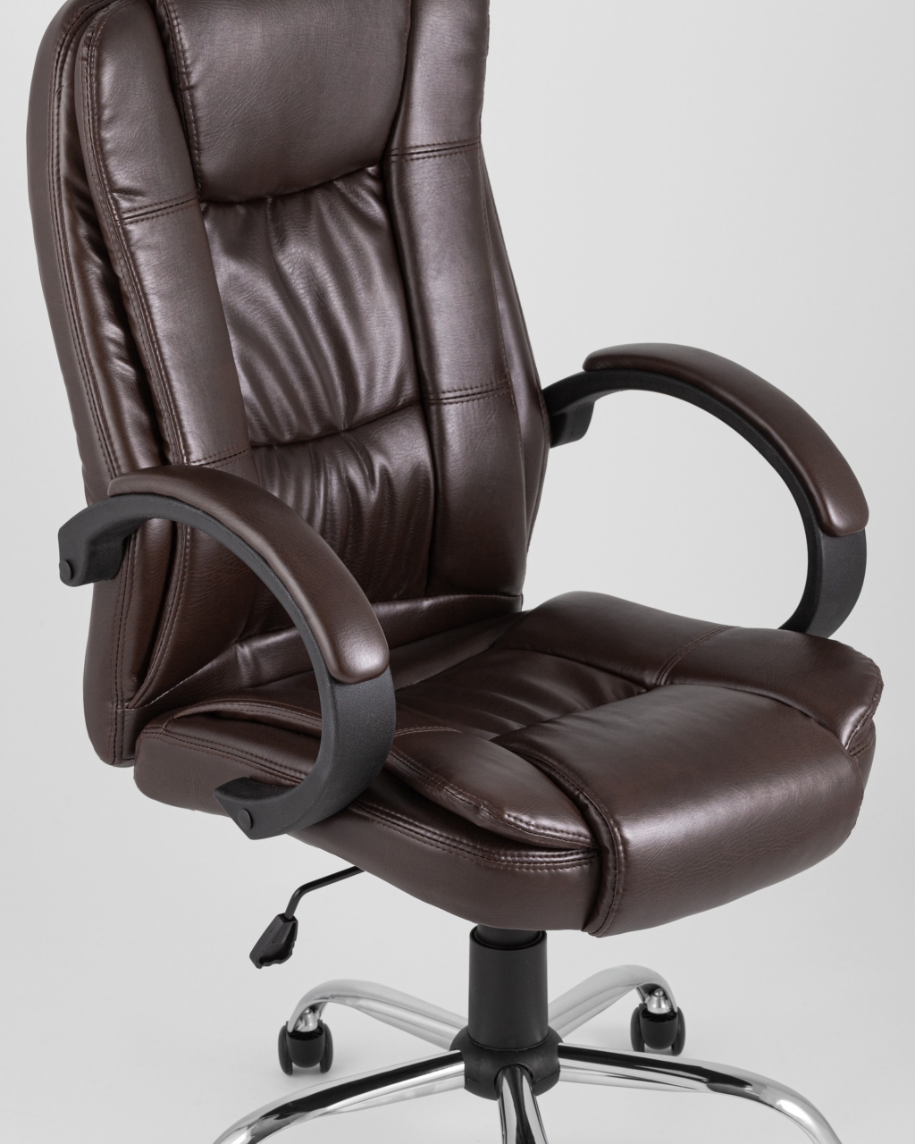 Кресло руководителя TopChairs Atlant Коричневое