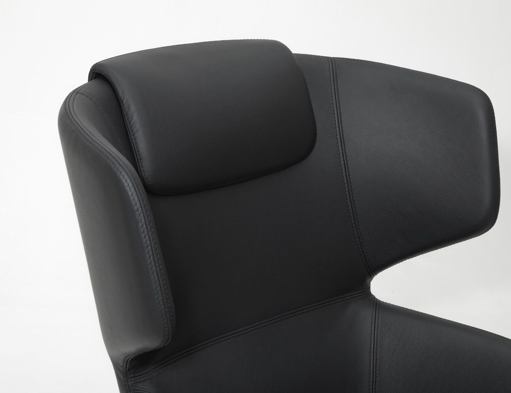 Кресло Recliner VENTO High R7 Dakota black Черное