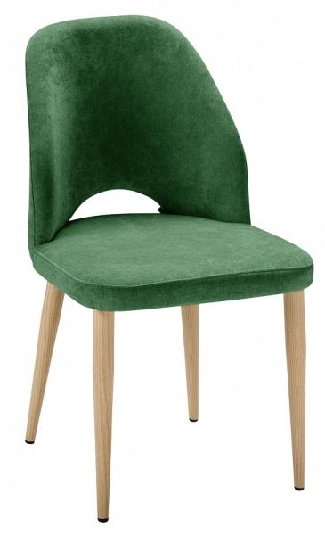 Стул Ledger green grass/нат.дуб
