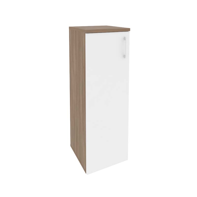 Шкаф средний узкий левый ONIX O.SU-2.3(L) Дуб Аризона/Белый