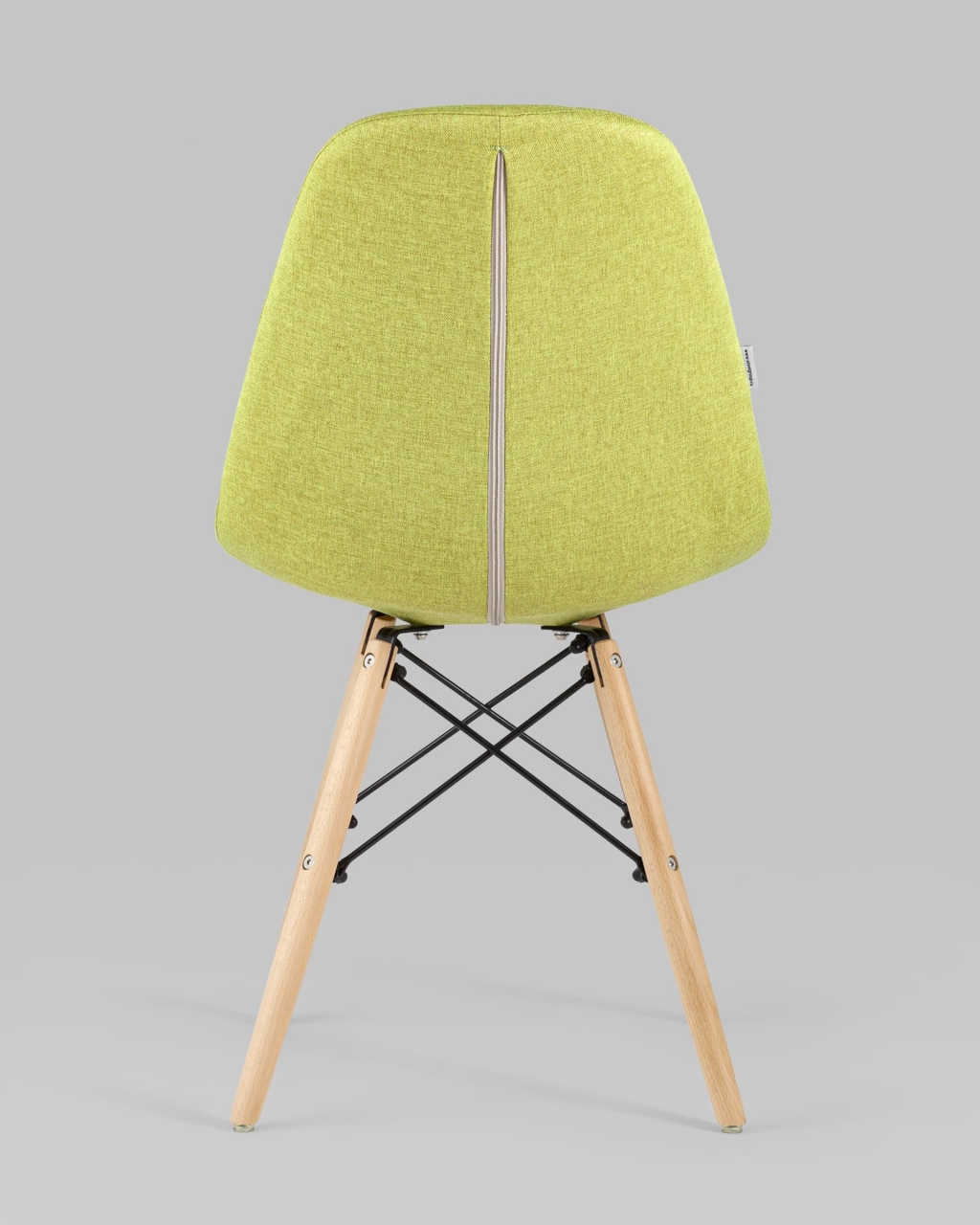 Стул DSW SOFT рогожка Оливковый