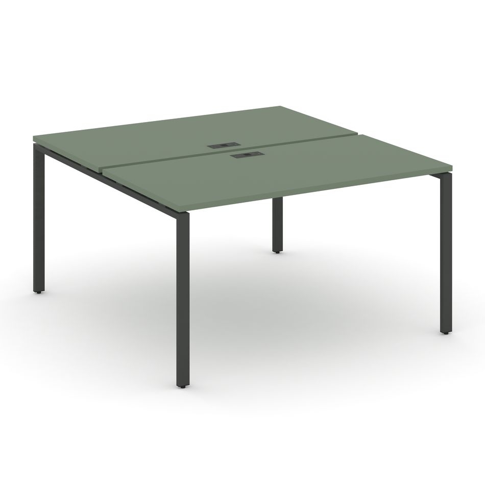 Рабочая станция двухсторонняя на 2 места CONCEPT CN.DRS-001 Кобо Антрацит