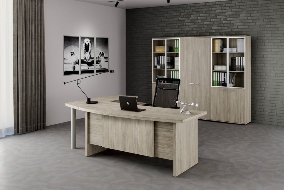 Стол руководителя Wing WN.101.OL Дуб светлый