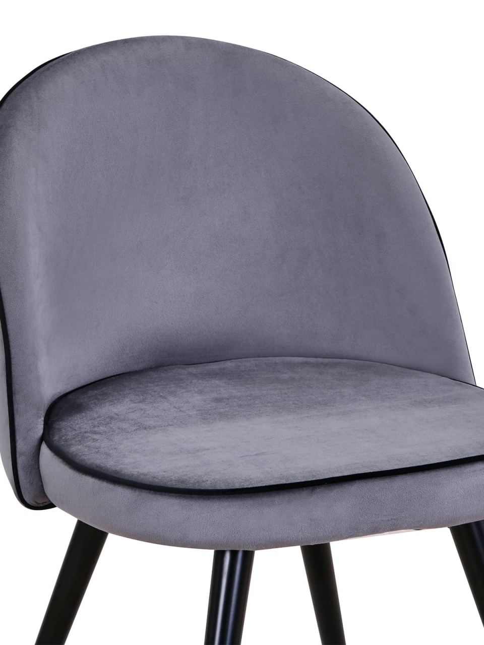 Стул Gabi LUX велюр Серый
