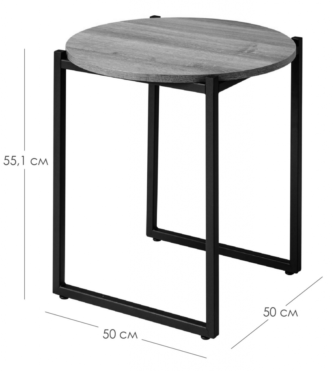 Стол кофейный Clio Вишня Локарно