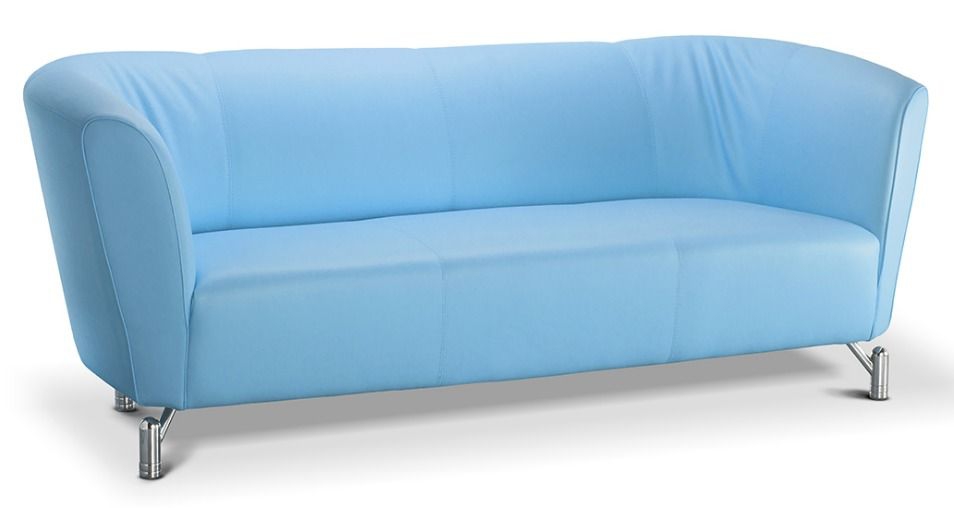 Диван трехместный Ницца 3 Ярко-голубой
