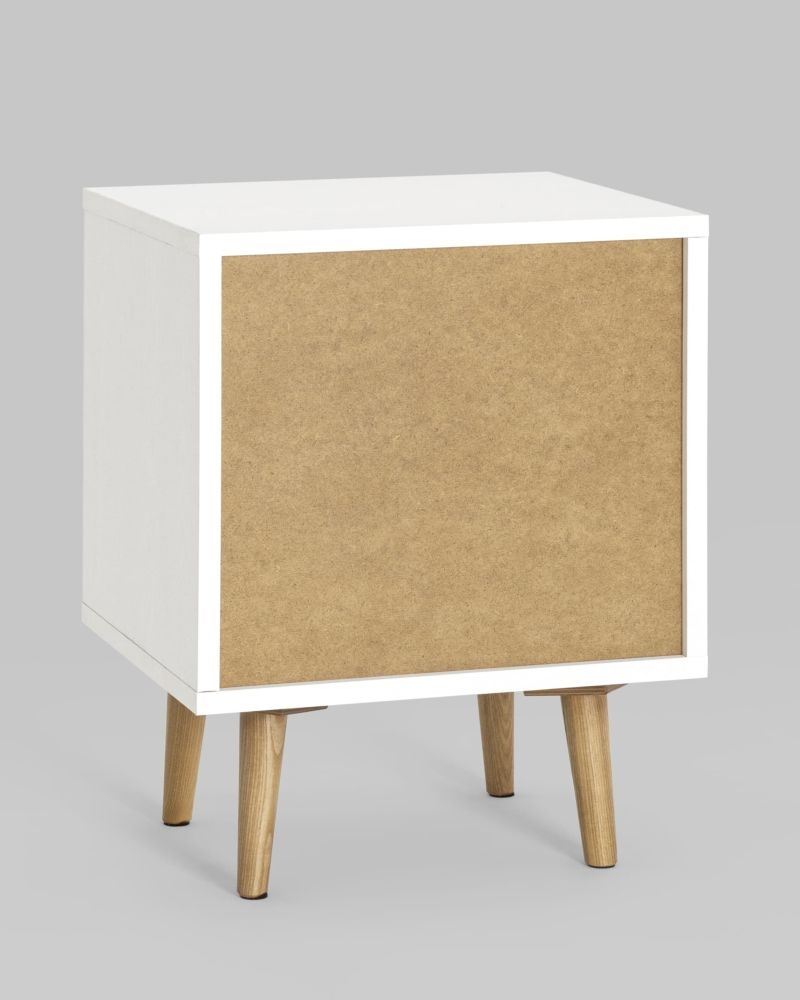 Тумбочка с открытой полкой Berber (ножки массив ясеня) 4 принт