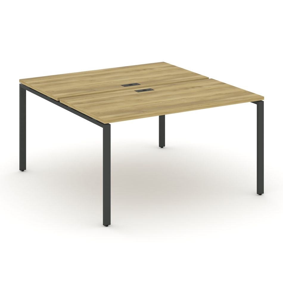 Рабочая станция двухсторонняя на 2 места CONCEPT CN.DRS-001 Дуб Винченцо Антрацит