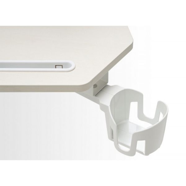 Стол для компьютера (для геймеров) с подставкой под клавиатуру и электрической регулировкой по высоте Eureka ERK-ED71-MW