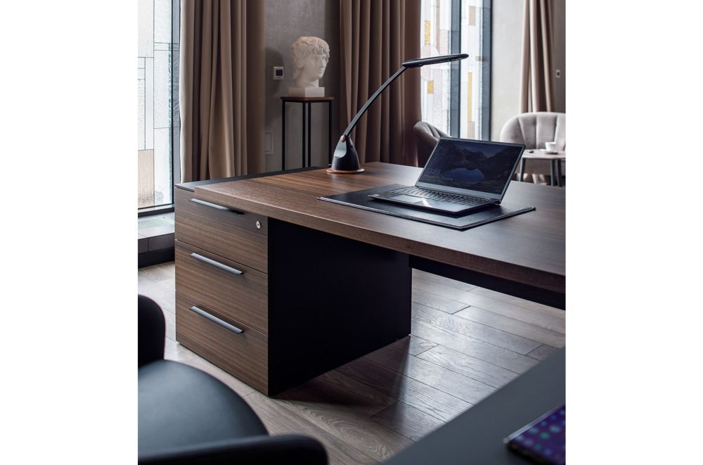 Кабинет руководителя RENZ комплект №1 Эвкалипт/черный