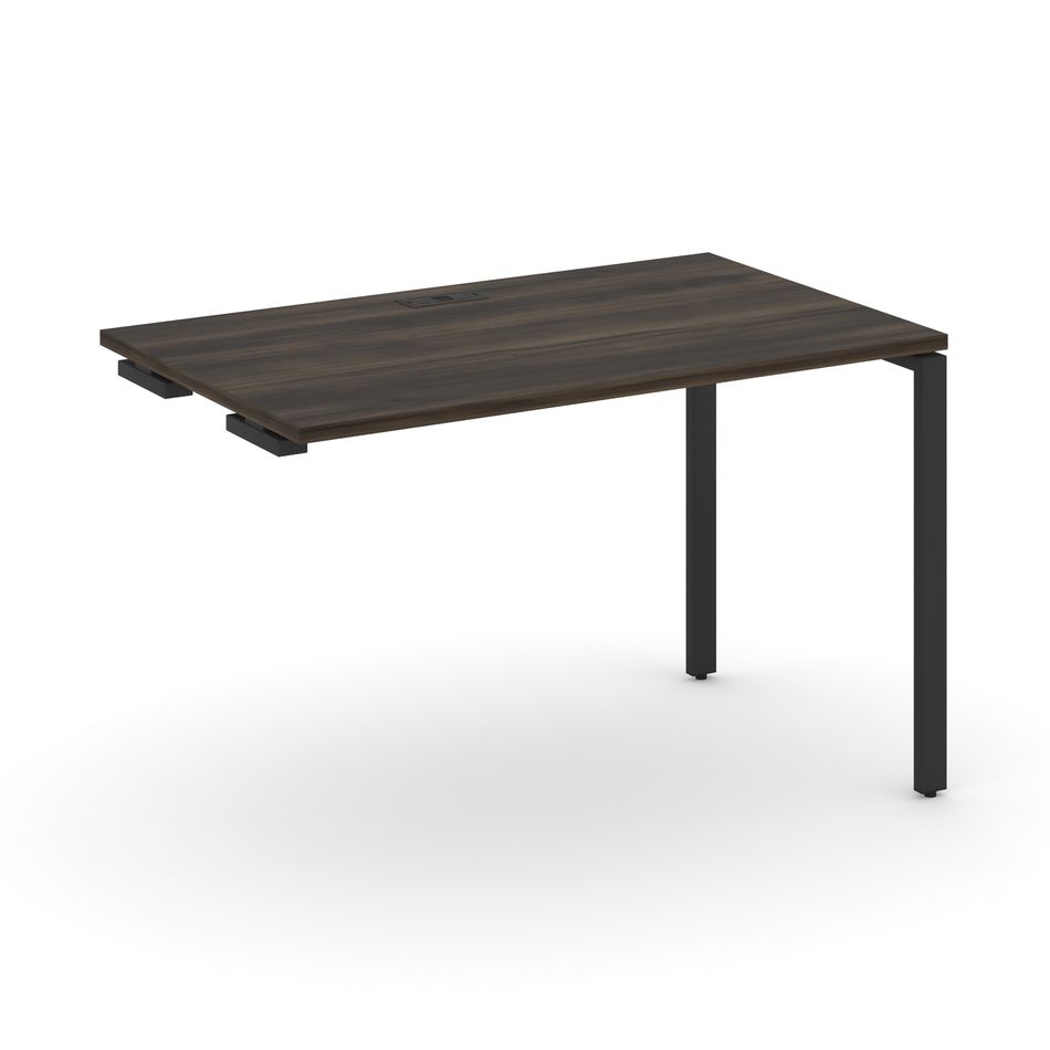 Стол приставка к опорным тумбам/шкафам CONCEPT CN.OSPR-002 Дуб Мали Черный