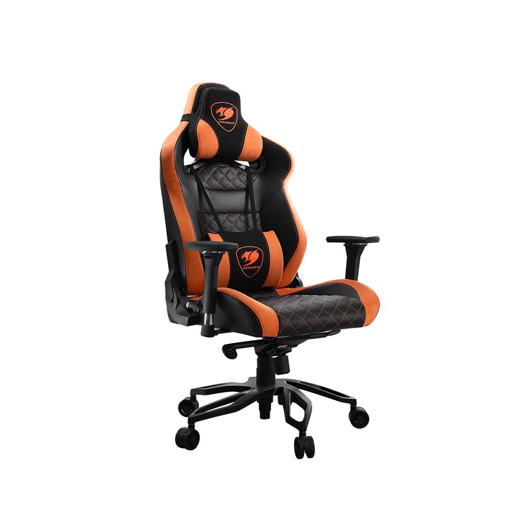 Кресло геймерское COUGAR THRONE Black-Orange