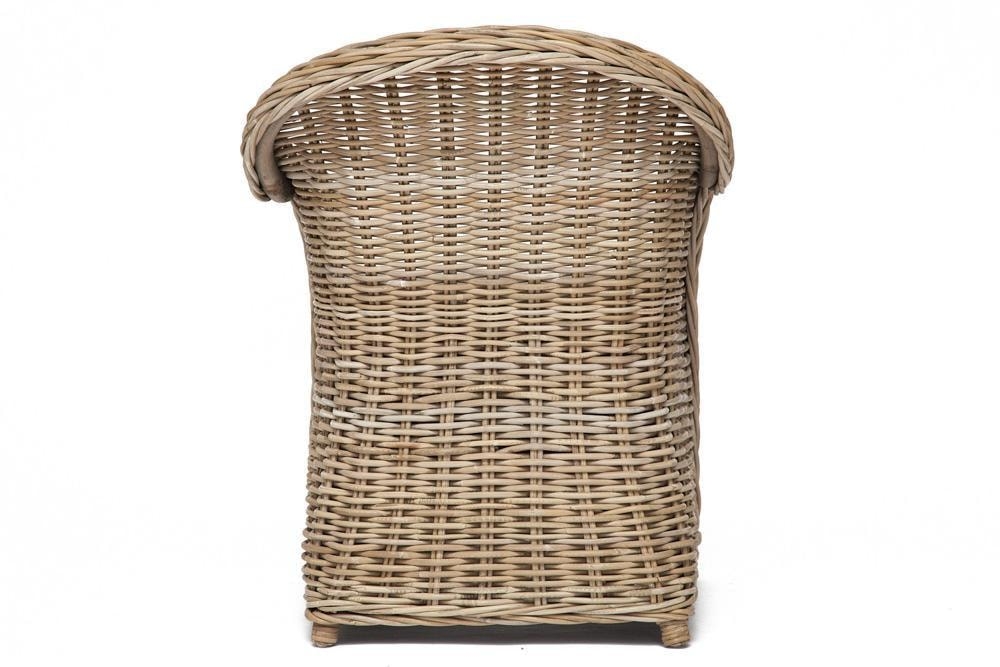 Кресло Secret De Maison MAISON (c подушкой) натуральный ротанг, 63*66*85 см, натуральный серый/natural grey