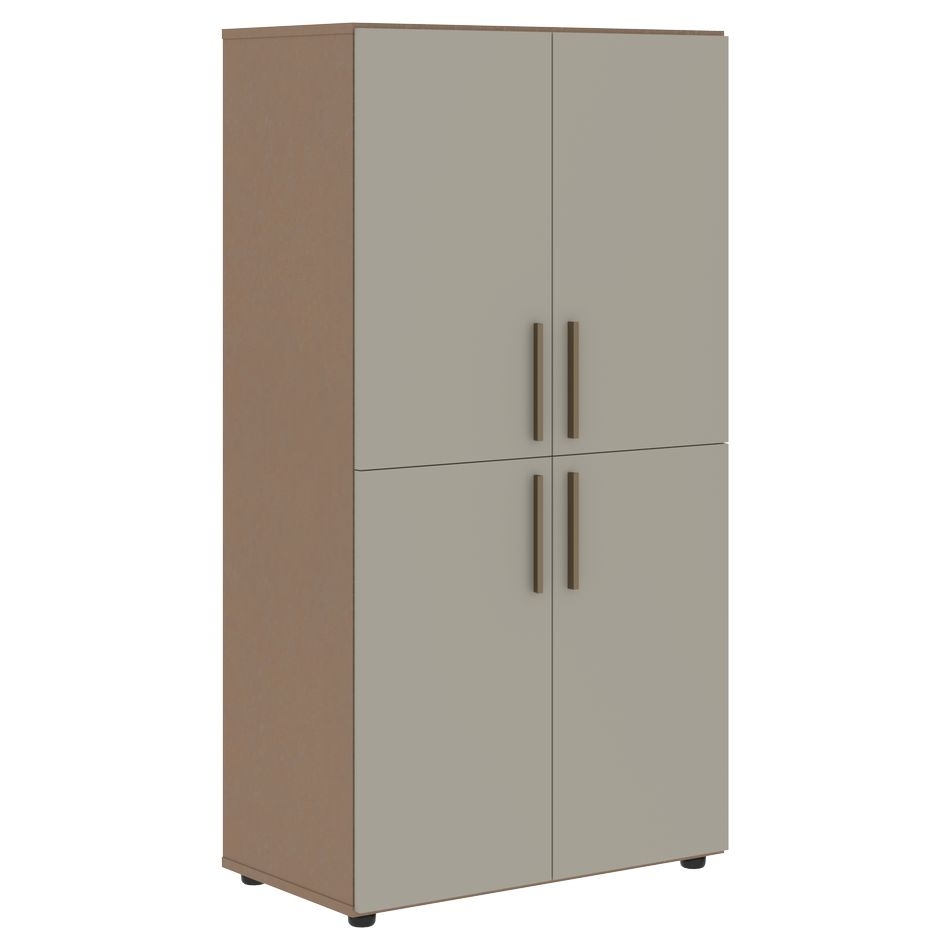 Шкаф с 2 комплектами глухих малых дверей VELION VMCS 80.4 Аметист Кобра