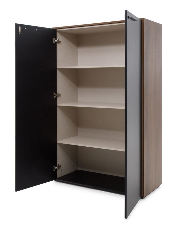 Шкаф для бумаг MURANO 108 601 KR/BL Кальяри/Черный