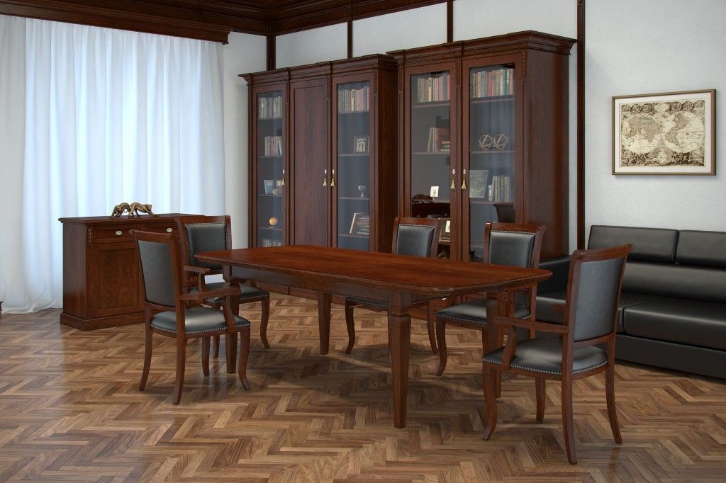 Наполнение одностворчатого шкафа Bergamo 20553 Классический орех