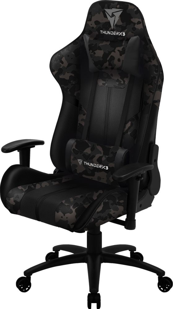 Геймерское кресло ThunderX3 BC3-CGY AIR Camo Grey