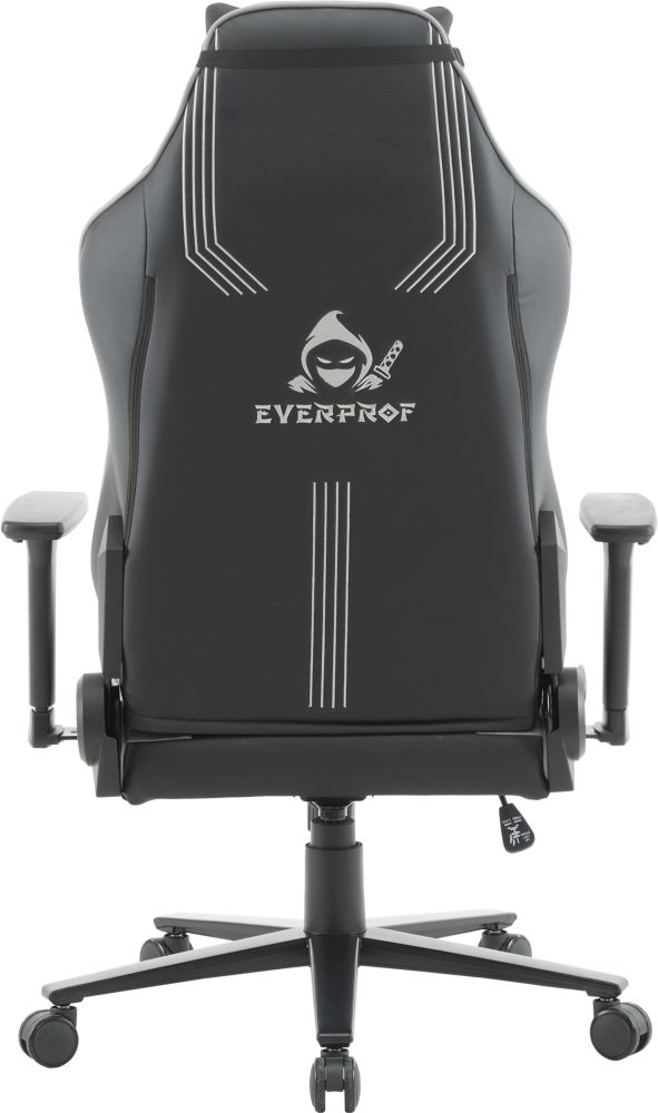 Кресло геймерское Everprof Rapid Экокожа Серый