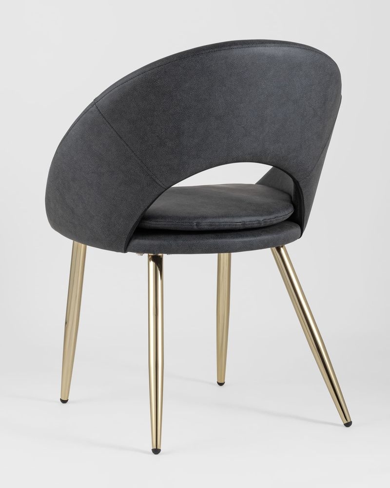 Стул Кензи экокожа  Серый