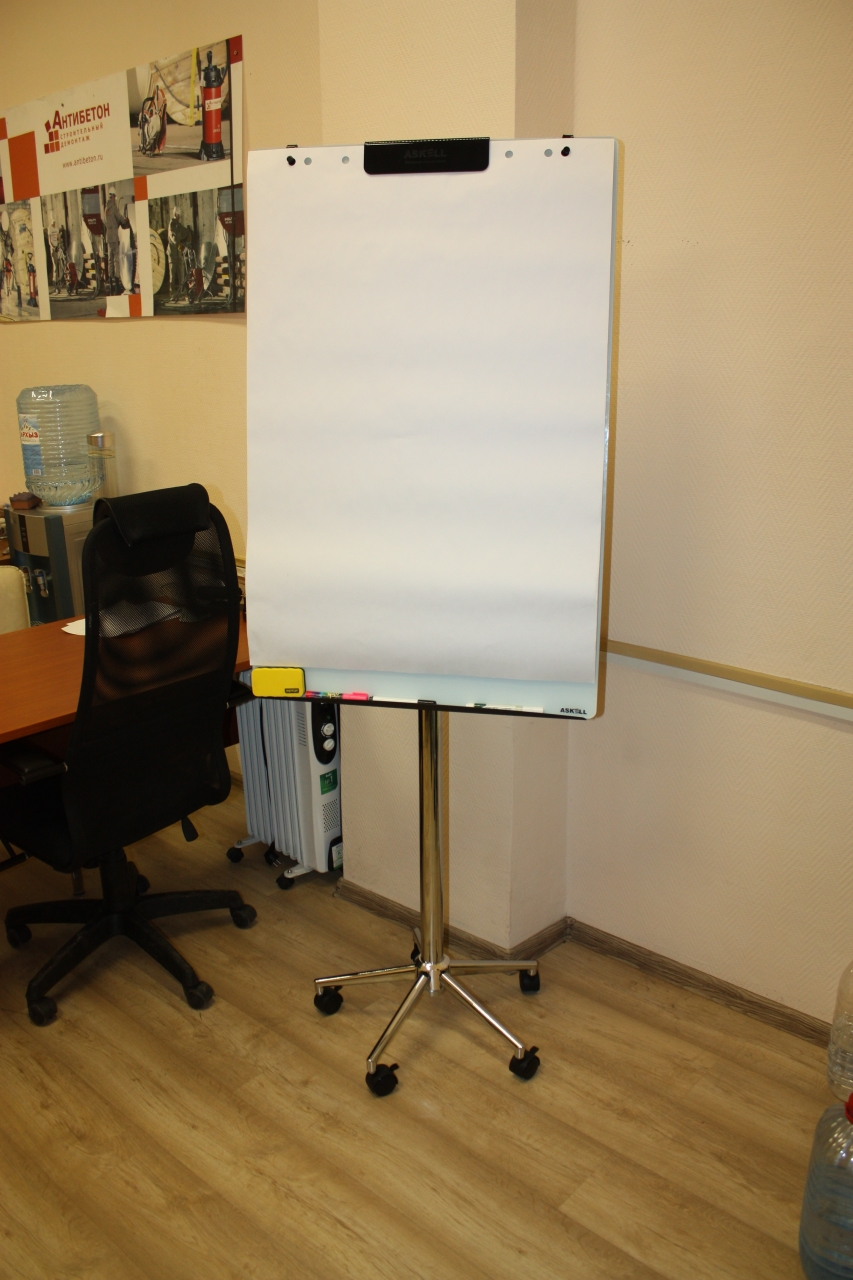 Стеклянный флипчарт Askell Flipchart F067104 (010)