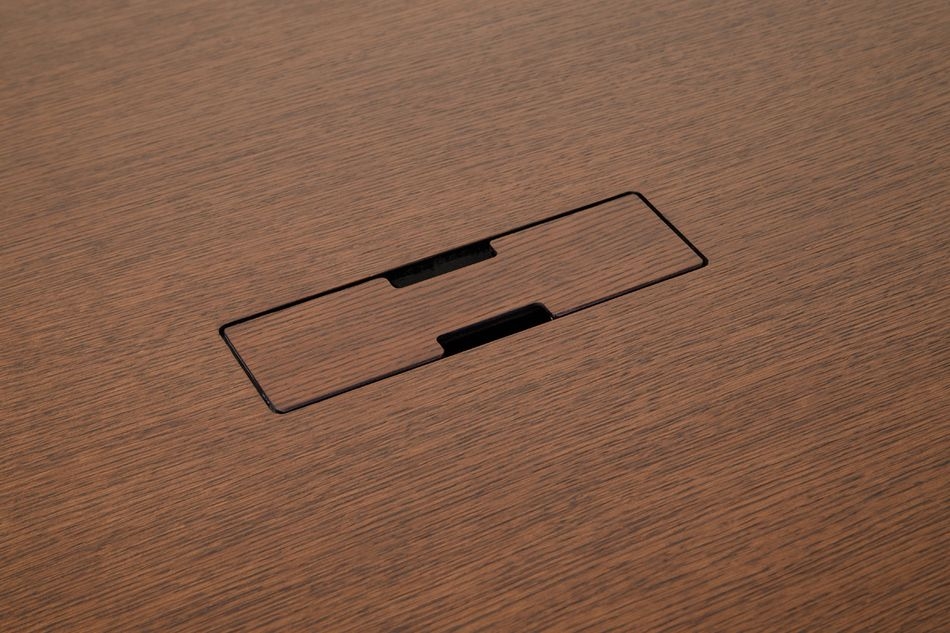 Стол для переговоров D120 RAIL RT.D120.V0 Дуб Табак