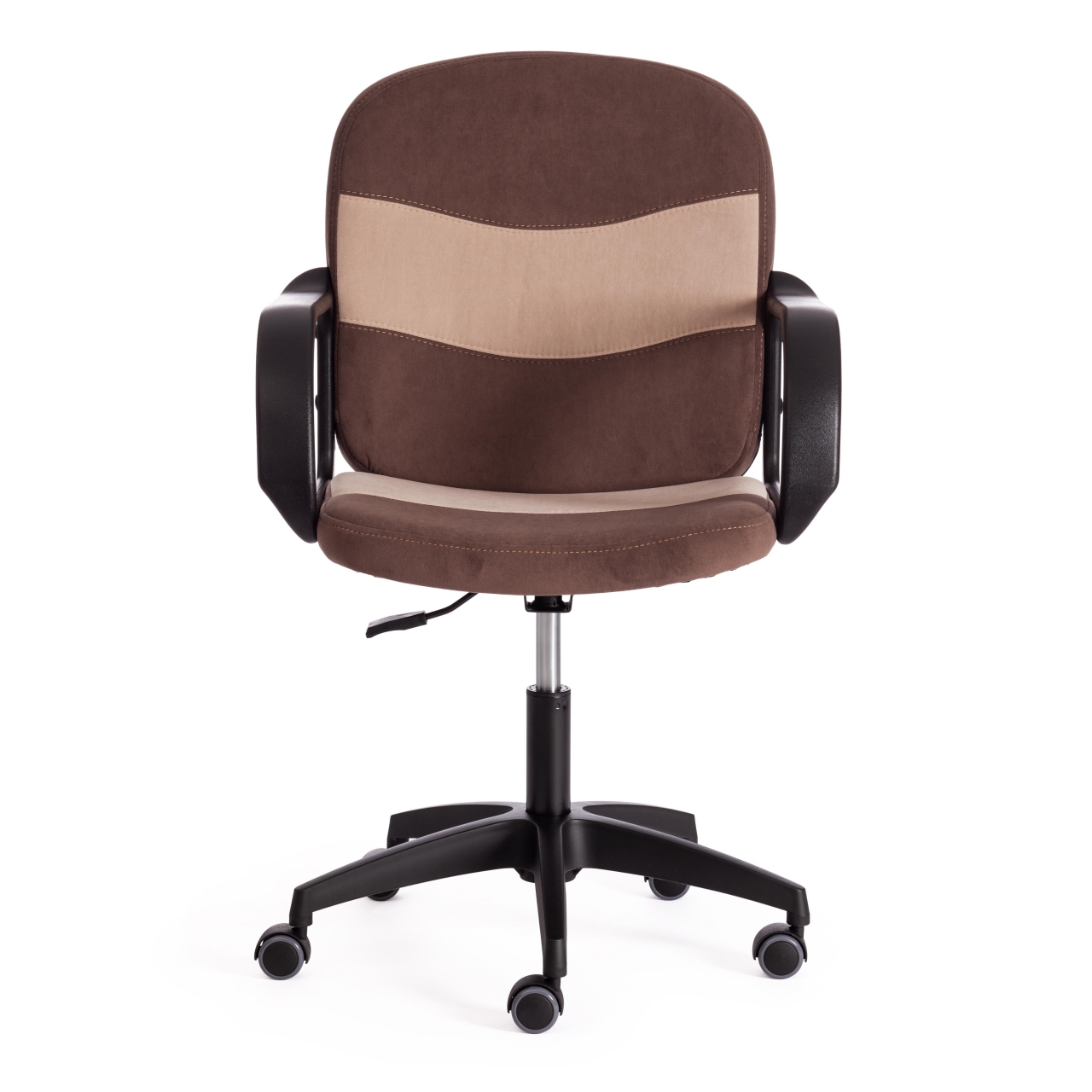 Кресло BAGGI PA флок , коричневый/бежевый, 6/7