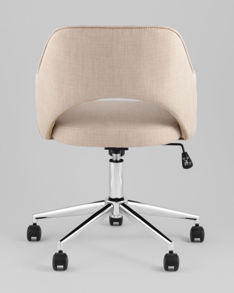 Кресло офисное Кларк рогожка бежевый