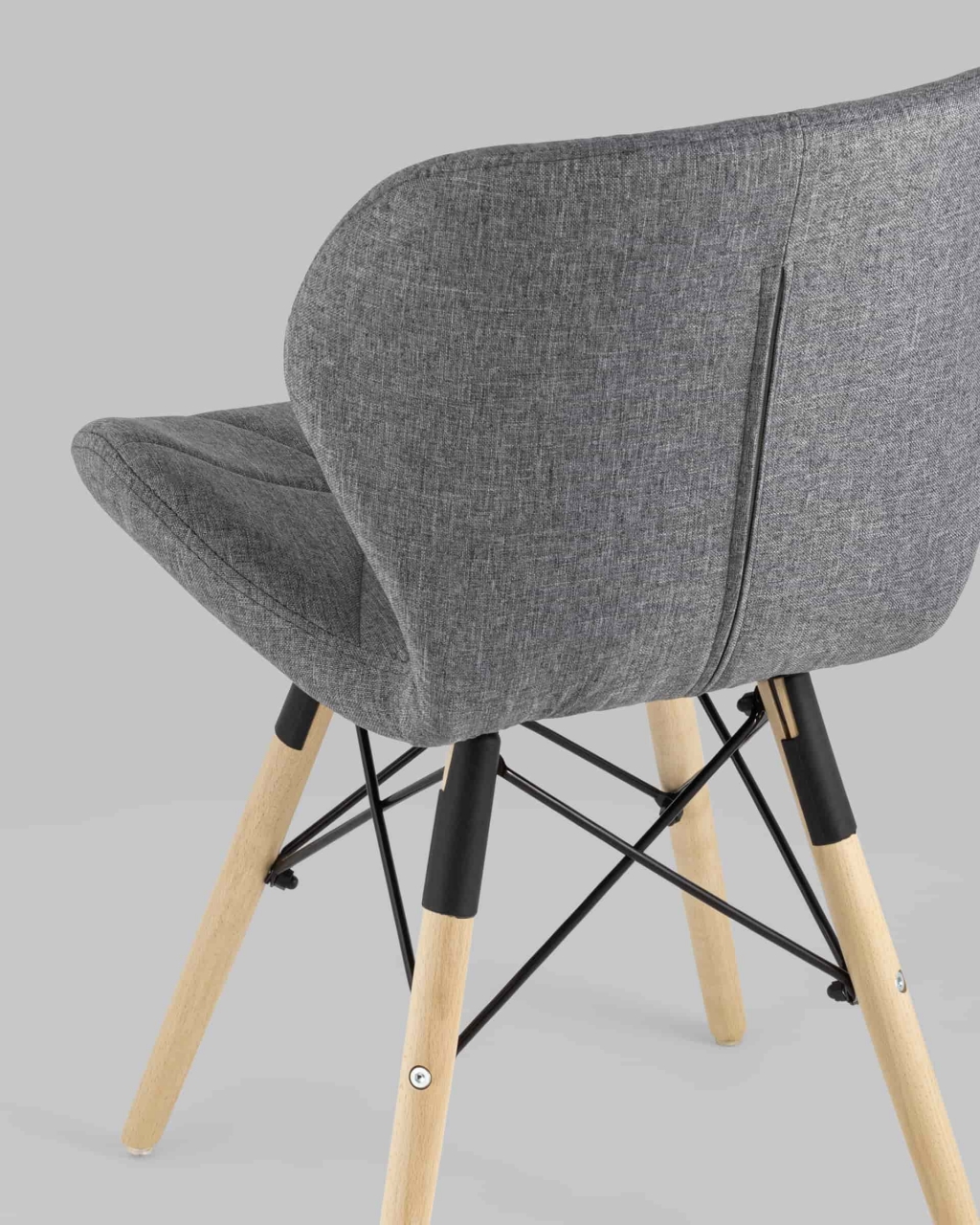 Стул Бон рогожка Темно-серый