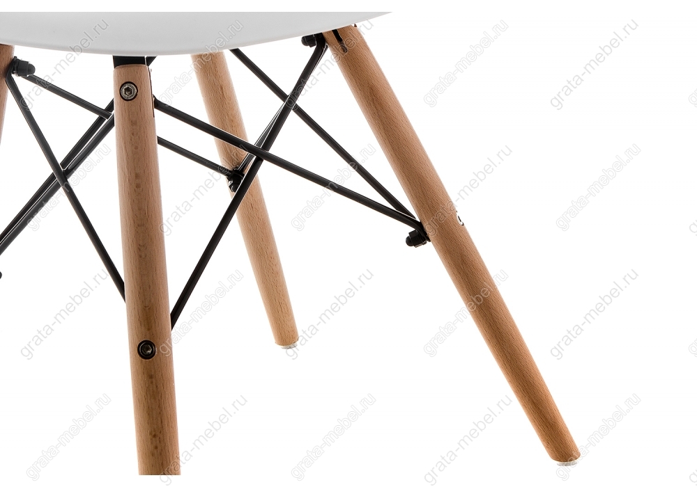 Стул деревянный Eames PC-015 white