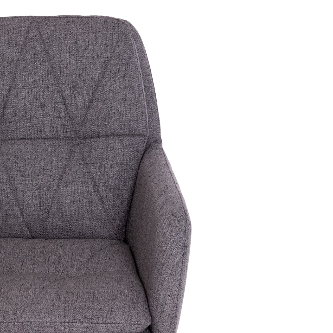 Кресло GARDA ткань, серый, фостер 19