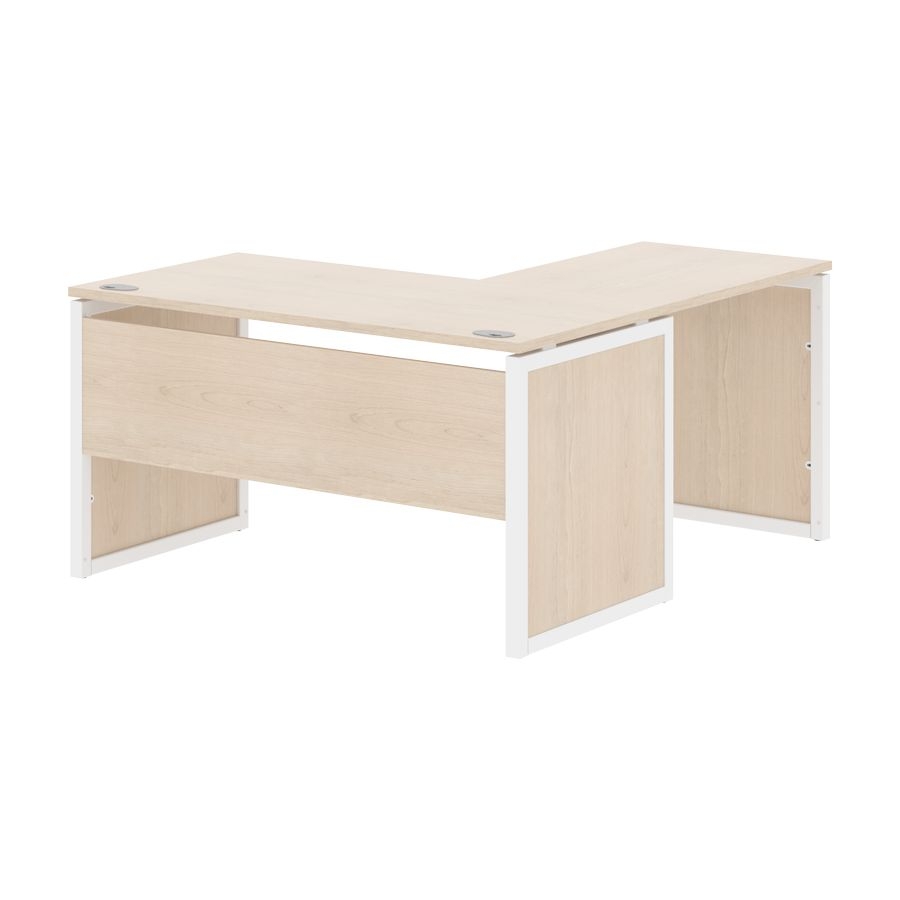 Стол письменный угловой левый XTEN-QP XQPCT 1415 L Бук Тиара Белый