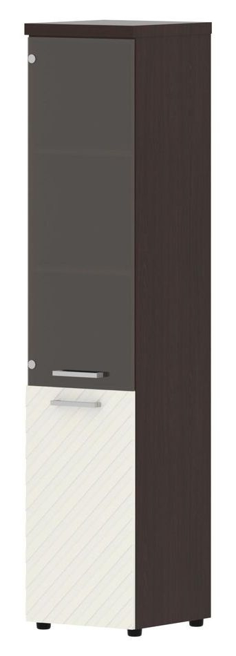 Шкаф колонка комбинированная с топом (левый) Torr LUX TLHC 42.2 L Венге Магия Латте